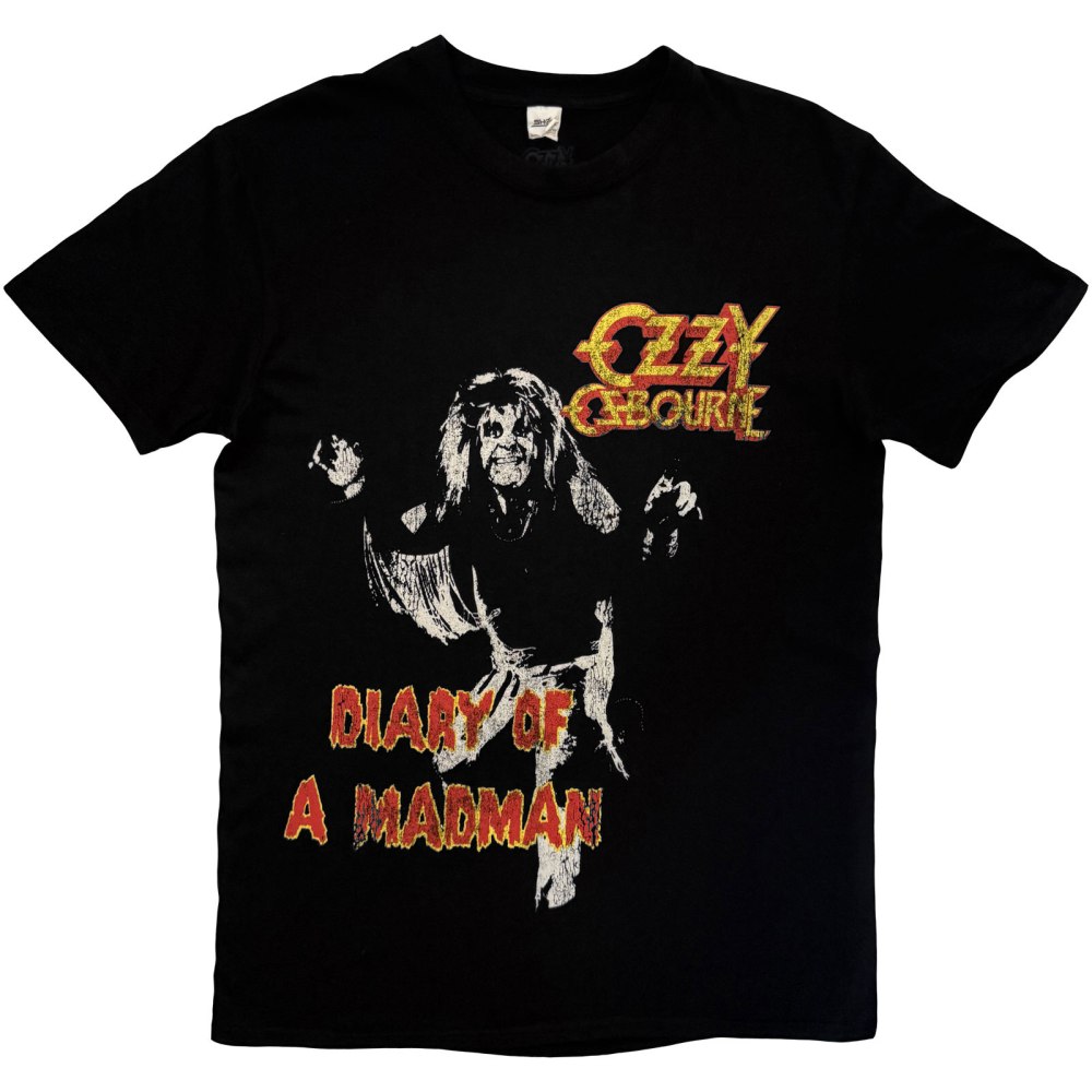 Ozzy Osbourne - Diary Of A Madman Tribute Mens Tshirt - Black
